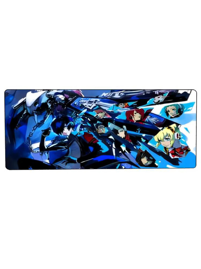 Persona LockEdge Gaming-Mauspad Schwarz als große Tischunterlage für Computer und Tastatur - Bild 2
