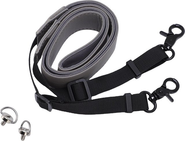 Igeteck Fernbedienungs-Lanyard für Mavic 4 Pro Drohnen-Controller RC RC 2 RC Pro RC Pro 2 aus Nylon und PU, Grau - Bild 1