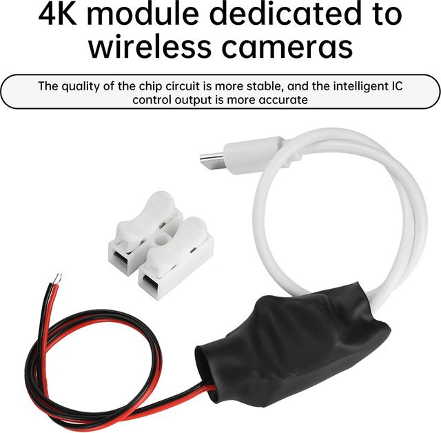 Aideepen USB Typ-C Netzteilmodul 5V 1A 5W Abwärtswandler für 4K Wireless Kameras - Bild 1