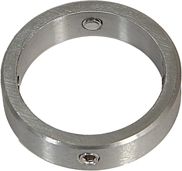 Dieda Klemmring aus Edelstahl V2A in Silber, Durchmesser: 40 mm, Bohrung: 12 mm - Bild 1