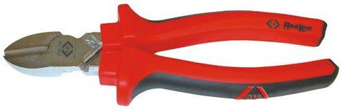 C.K Seitenschneider T3750 180 aus Edelstahl in Rot - Bild 1