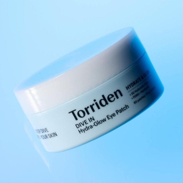 Torriden Dive-In Augenpads, Hyaluronsäure, 60 Stück, für trockene und empfindliche Haut - Bild 1