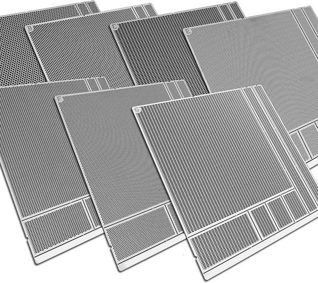 SANMERSEN Kühlergitter/Grill, fotogeätzt, zum Modellieren von photogeätzten Kühlergrillen und Kühlergitter für Modellautos - Bild 1