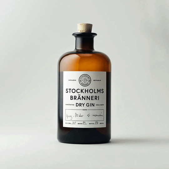 Stockholms Bränneri Dry Gin, 0,5 l - Bild 1