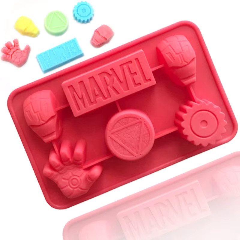 Marvel Iron Man, 3D Silikon DIY Form, Küchenwerkzeug - Bild 2
