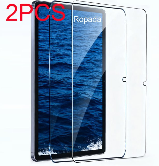 2er-Pack Schutzglas für Xiaomi POCO Pad M1 X1 und Redmi Pad Pro 12.1 (2024/2025), transparent, gehärtetes Displayschutzglas kratzfest - Bild 1