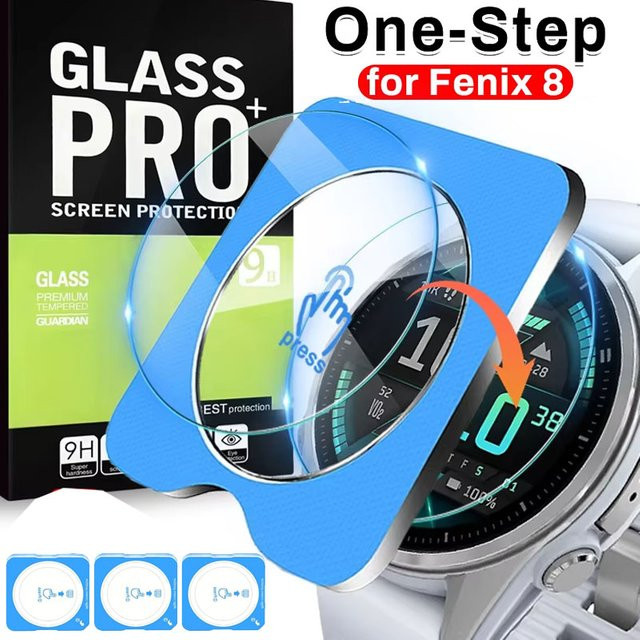 Garmin Displayschutzglas mit Installationswerkzeug, 51mm - Bild 1
