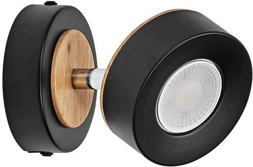 LEDVANCE DECOR SPOT PLUTO LED-Aufbauleuchte Schwarz, Durchmesser: 90 mm, 4.80W - Bild 1