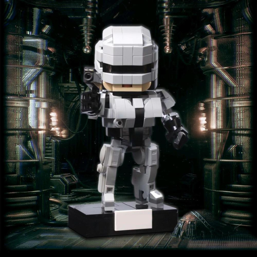 Gobricks Robocop Roboter Filmfigur Konstruktionsbausteine ab 14 Jahren - Bild 3