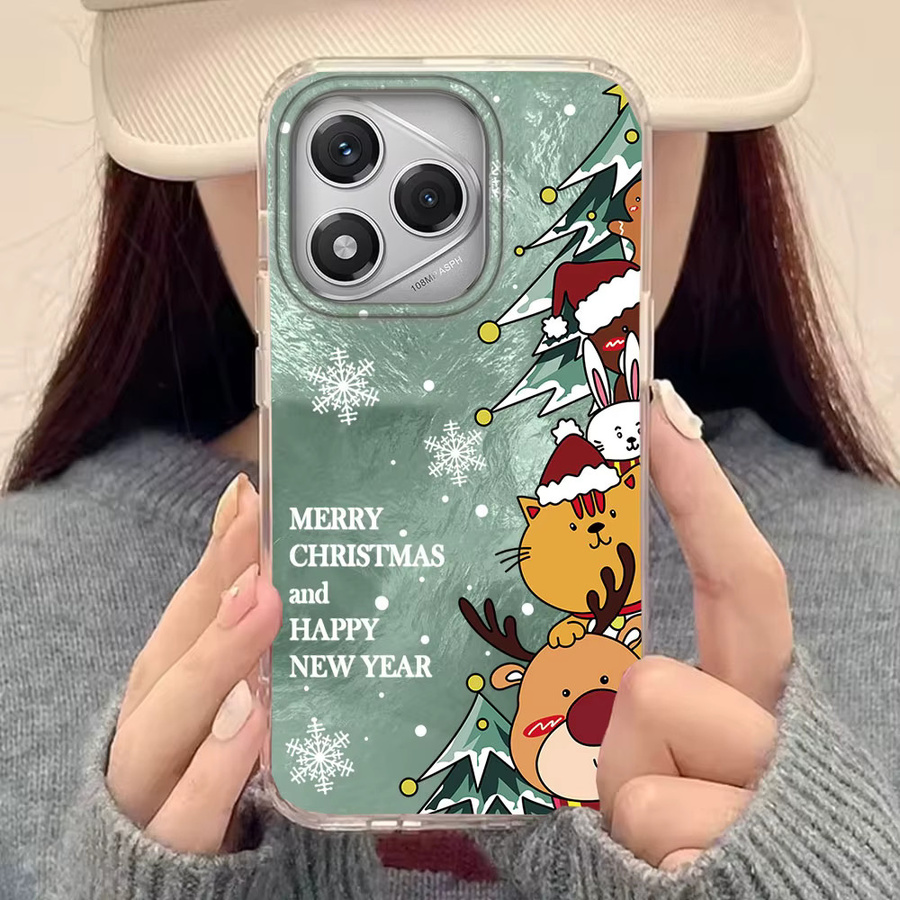 Schneemann Handyhülle für Honor Modelle in Multicolor - Bild 2