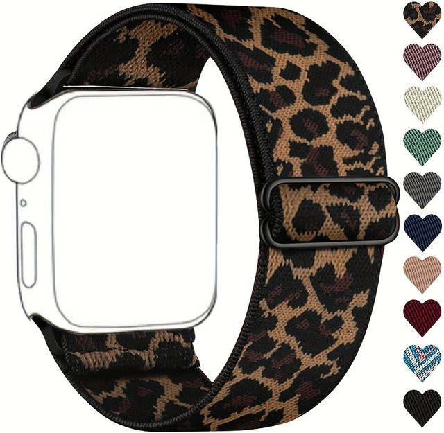Armband Nylon Elastic Solo Loop für Apple Watch, Unisex - Bild 1