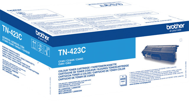 Original Brother TN423C Tonerpatrone Cyan für Brother Drucker - Bild 1
