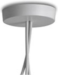 Flos Aim Vielfach Rosette Canopy in Weiß, anschließbar - Bild 1