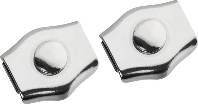 Simplexklemme aus Edelstahl in Silber für 1,5 mm bis 3 mm Drahtstärke - Bild 1
