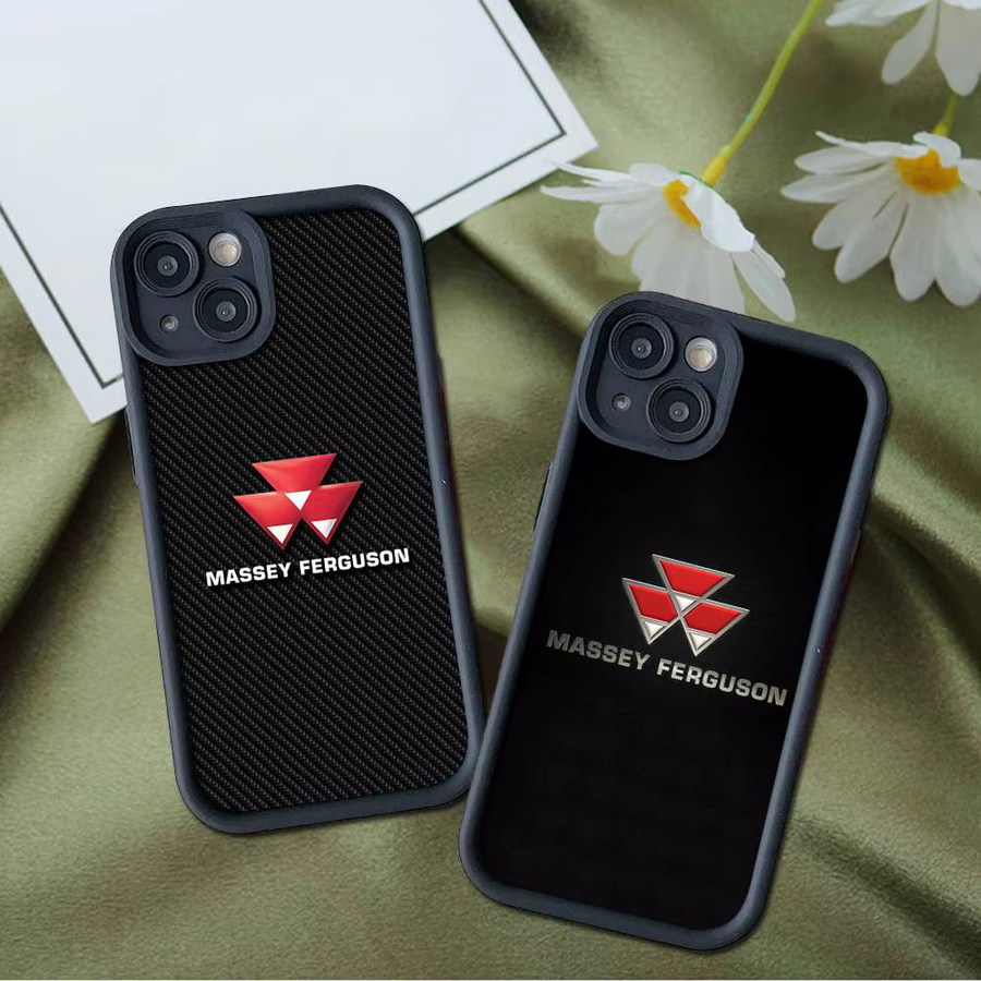 Massey Ferguson Silikonhülle für iPhone 11 bis iPhone 17 Pro Max Plus in Schwarz - Bild 6