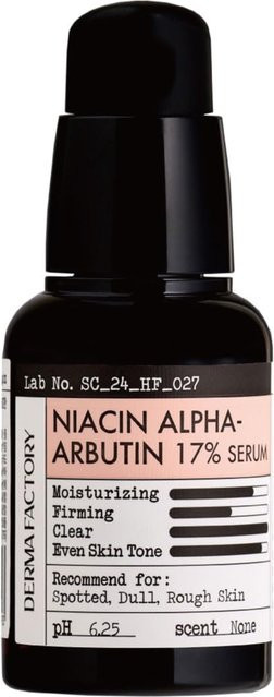 DERMA FACTORY Niacin Alpha-Arbutin Serum, 30 ml - Bild 1