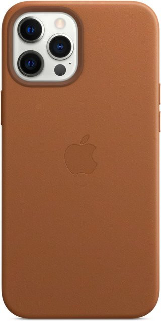 Apple Leder Case mit MagSafe für iPhone 12 Pro Max in Sattelbraun - Bild 1