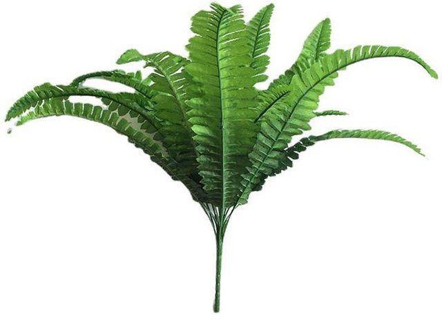 2er-Set Künstliche Persische Blätter von OutsideWorld in Grün als Dekorative Simulation für Wand und Garten - Bild 1