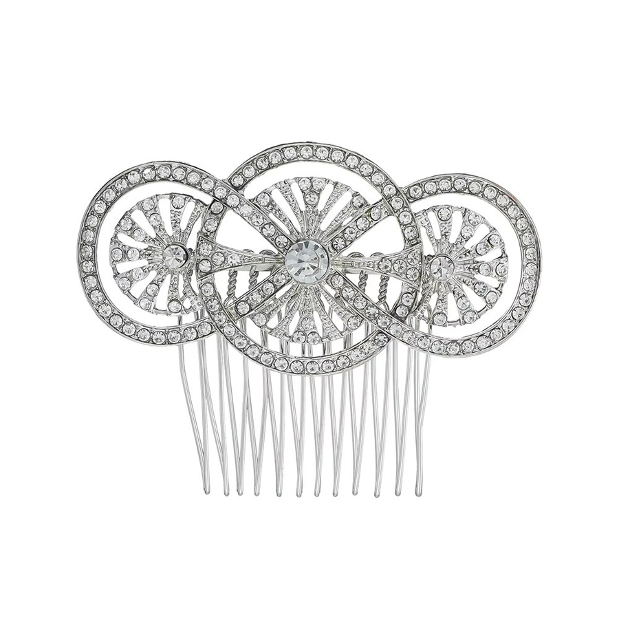Haarkamm Strass, Vintage-Stil, Damen - Bild 2