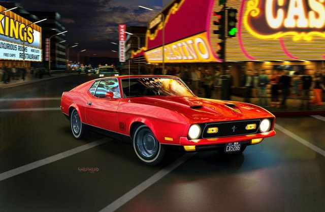 Revell James Bond Ford Mustang Mach I, Fahrzeug, 1:25, ab 12 Jahren - Bild 6