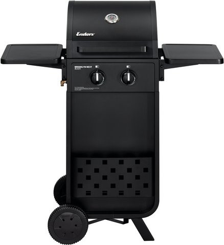 Enders Gasgrill Brooklyn Next in Schwarz mit 2 Brennern und einer Grillfläche von 37,5 x 33 cm - Bild 1