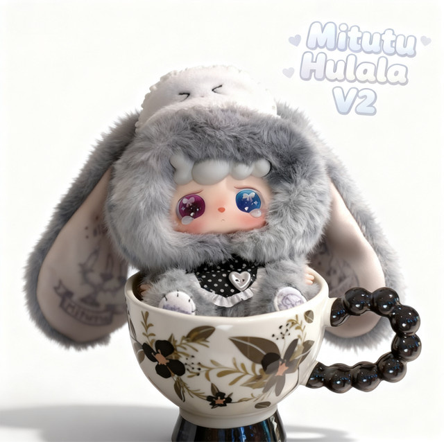 Mitutu Hulala V2 Goodbye Nightmare Series Mystery Blind Box, Niedlicher Vinyl-Anhänger Puppe, Desktop-Ornament - Bild 1
