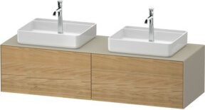 Duravit Waschtischunterschrank White Tulip in White, Breite: 160 cm, Tiefe: 55 cm, Höhe: 40,8 cm - Bild 1