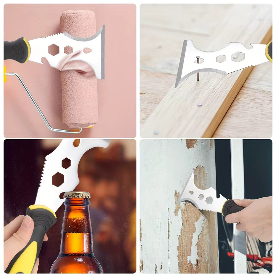 TVWVT 16 in 1 Malerwerkzeug Set mit Farbschaber und Spachtel für Holz - Bild 3