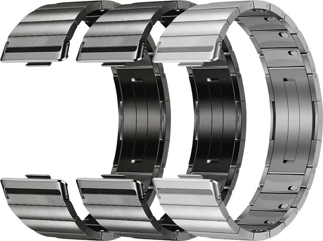 FancyWrist Uhrenarmband Edelstahl, Silber, Unisex - Bild 1