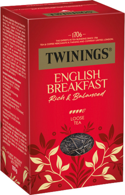 Twinings English Breakfast, Schwarztee, lose, 100g - Bild 1