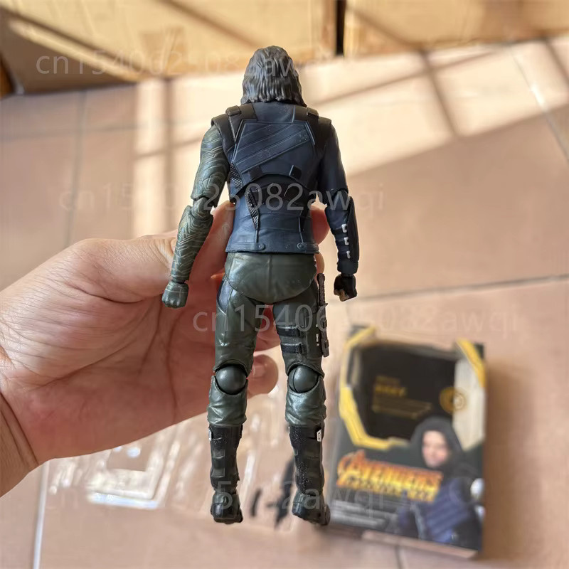 Bandai Marvel Wintersoldat Bucky Barnes Captain America Actionfigur - Bild 2