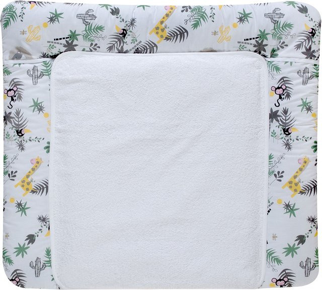 Schardt Wickelauflage mit Frotteebezug Jungle Multicolor - Bild 1