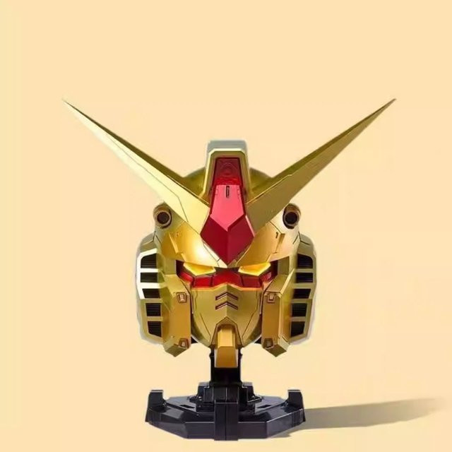 Bandai Gundam Rx78 Yuanzu Helm, tragbarer leuchtender Cosplay-Helm, Actionfigur - Bild 1