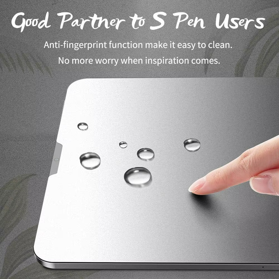 2 Stück matte Papier-Displayschutzfolie für Microsoft Surface Pro 4 5 6 7 8 9 in Weiß und Transparent mit Antireflex-Funktion zum Schreiben und Zeichnen - Bild 4