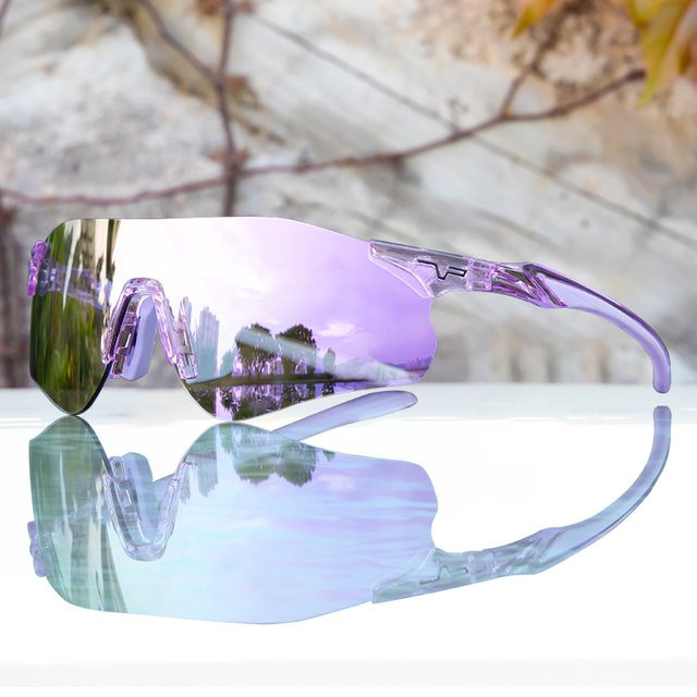 KAPVOE Sonnenbrille, randlos, purple, Kunststoff, Herren - Bild 1