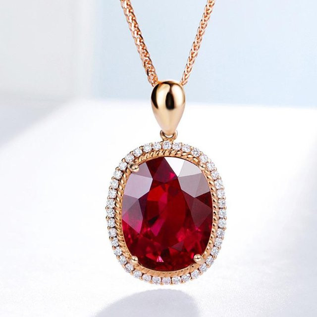 POMOiii Anhänger, Kupfer, Roségold, Zirkonia, Damen - Bild 1