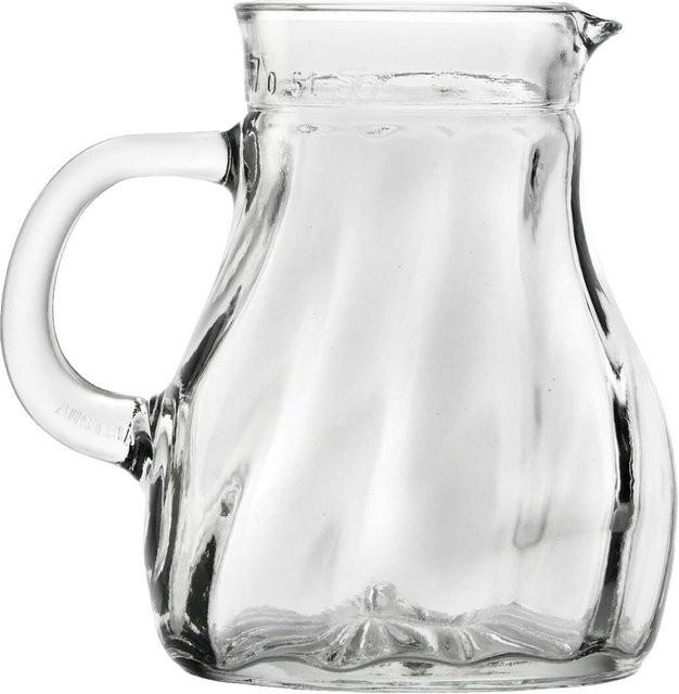 Stölzle Lausitz Krug Salzburg Glas transparent 0,5 l - Bild 1