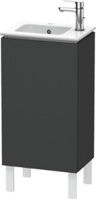 Duravit L-Cube Waschtischunterschrank in Grau Matt mit Tür links, B/T/H: 42 x 29,4 x 70,4 cm - Bild 1
