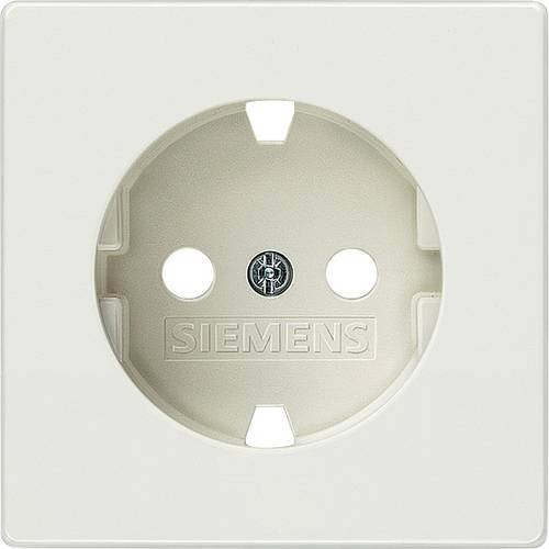 Siemens Schutzkontakt-Steckdose Delta in Weiß 5UH1065 - Bild 1