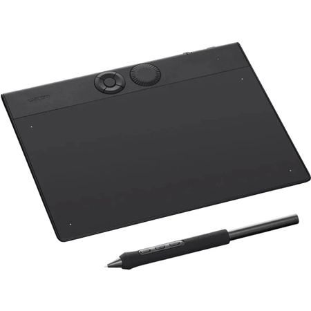 Wacom Intuos Pro Small Grafiktablett in Schwarz mit Bluetooth und USB-C