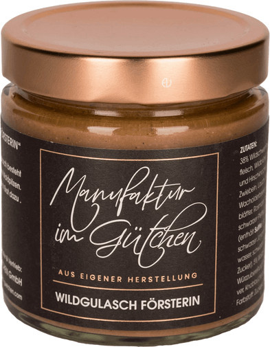 Manufaktur im Gütchen Wildgulasch Försterin 350 g - Bild 1