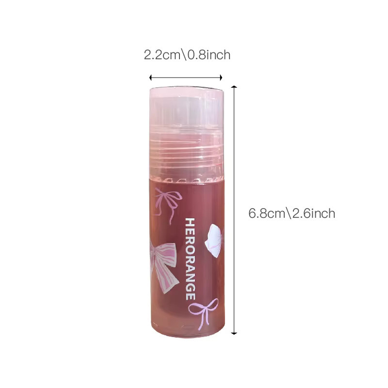 HERORANGE Matte Velvet Lip Glaze Lippenstift, Unisex - Bild 3