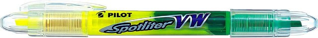 PILOT Spotliter Textmarker mit Keilspitze in Gelb und Grün - Bild 1