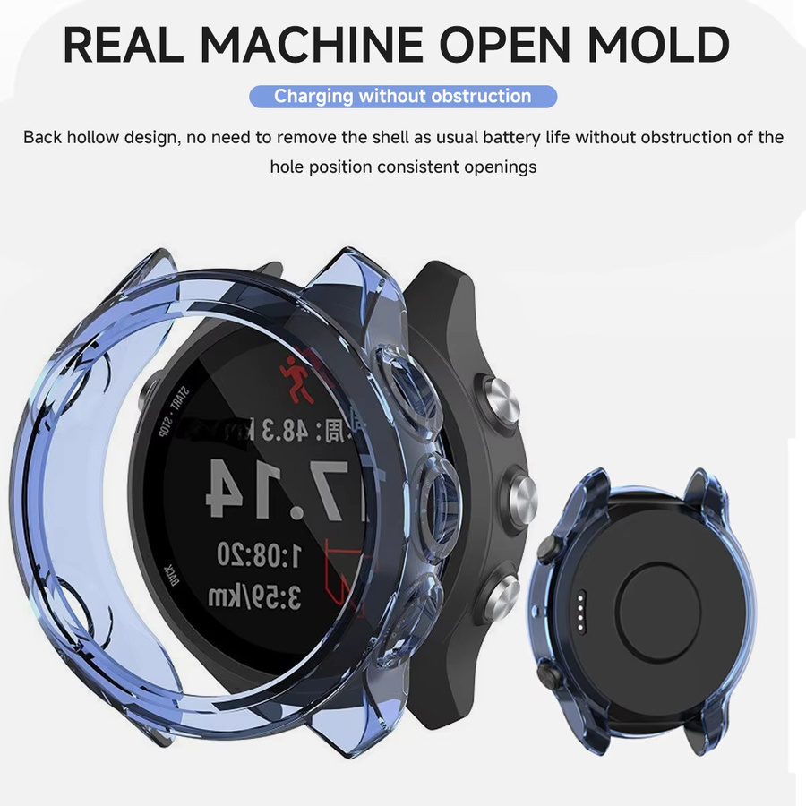 OAKCHARM Schutzhülle für Garmin, transparent, Kunststoff, Unisex - Bild 3