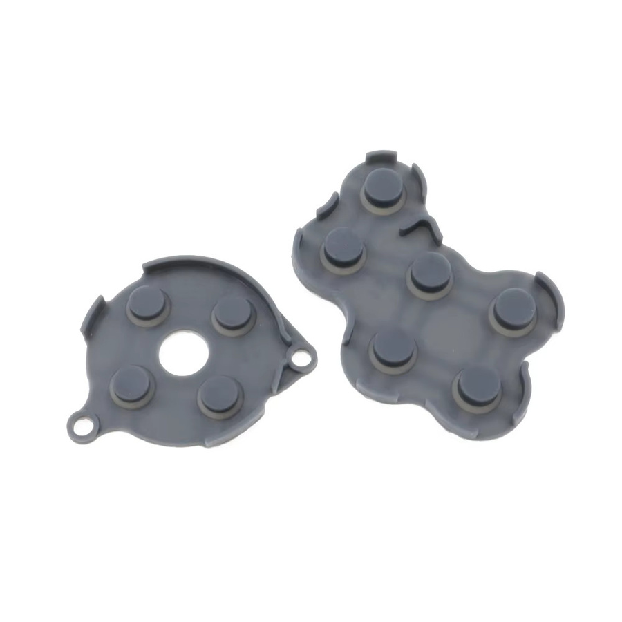 TingDong Leitfähige Gummi-Tastenpads in Grau für Xbox-Controller der ersten Generation, 1/2/5 Set Ersatz-Reparaturteile - Bild 2