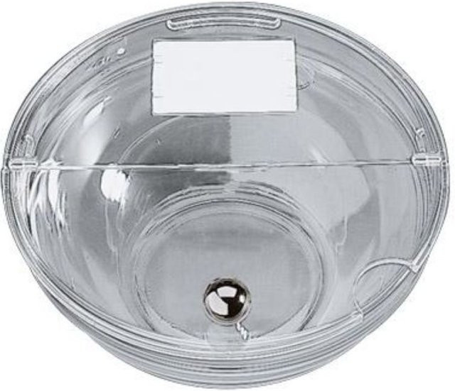 APS Schutzdeckel klappbar mit Löffelaussparung in Silber, B/T/H: 24 x 24 x 3,5 cm - Bild 1