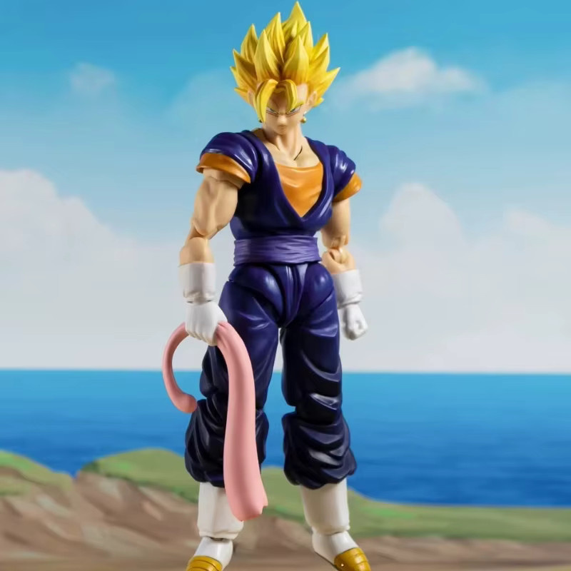 Bandai Dragon Ball Movable Fusion Warrior Ultimate Ace Vegito Super PVC Action Figure Puppe - Bild 2