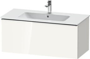 Duravit Waschtischunterschrank D-Neo, wandhängend, Weiß glänzend, B: 101 cm, T: 46,2 cm - Bild 1