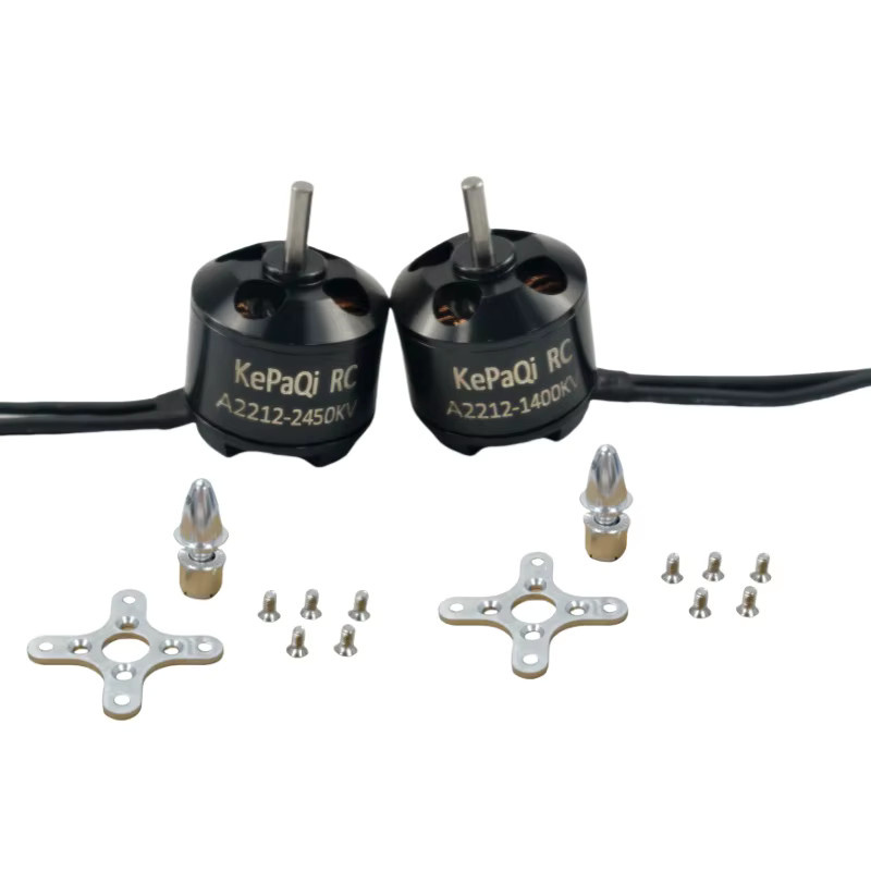 KPQ bürsterloser Motor A2212, Modellflugzeug Zubehör, Metall, Schwarz - Bild 2