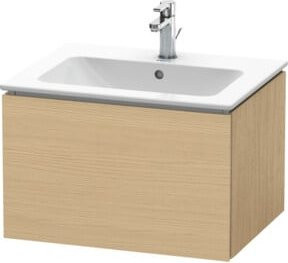 Duravit L-Cube Waschtischunterschrank wandhängend, Farbe Beige Matt, B/T/H: 62 x 48,1 x 40 cm - Bild 1